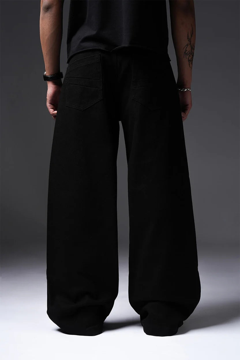 BASEBELT BAGGY PANTS