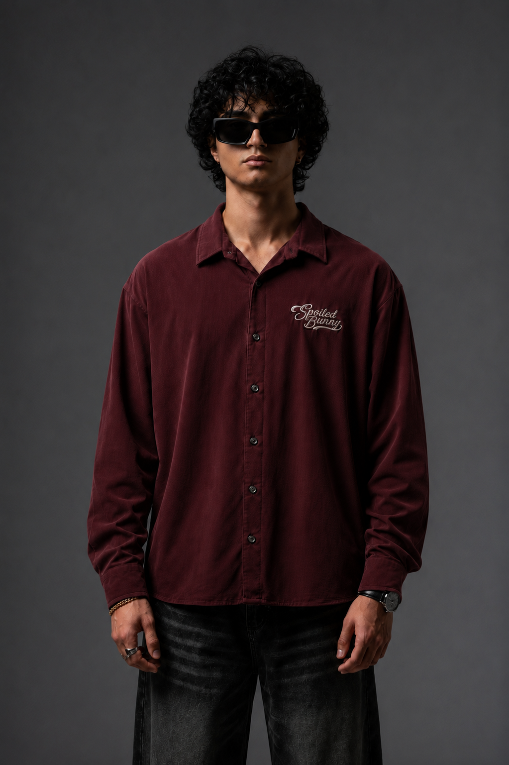 WORTH THE WAIT OVERSIZED BOXY SHIRT