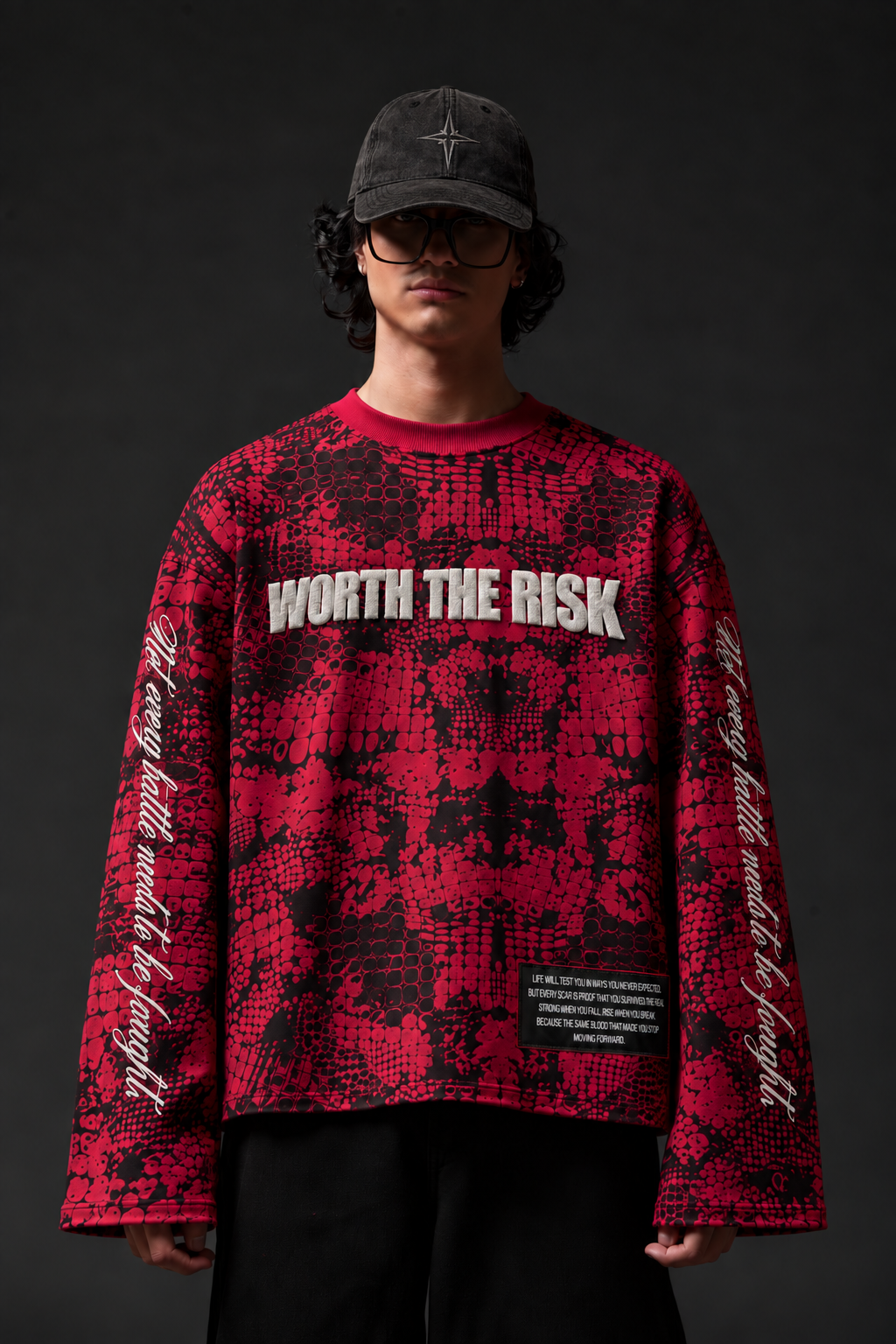 RISK PROTOCOL OVERSIZED TEE